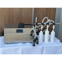Üç Nozullu Yarı Otomatik Elektronik Sıvı Dolum Makinesi | 3ml - 3500ml Dolum Aralığı